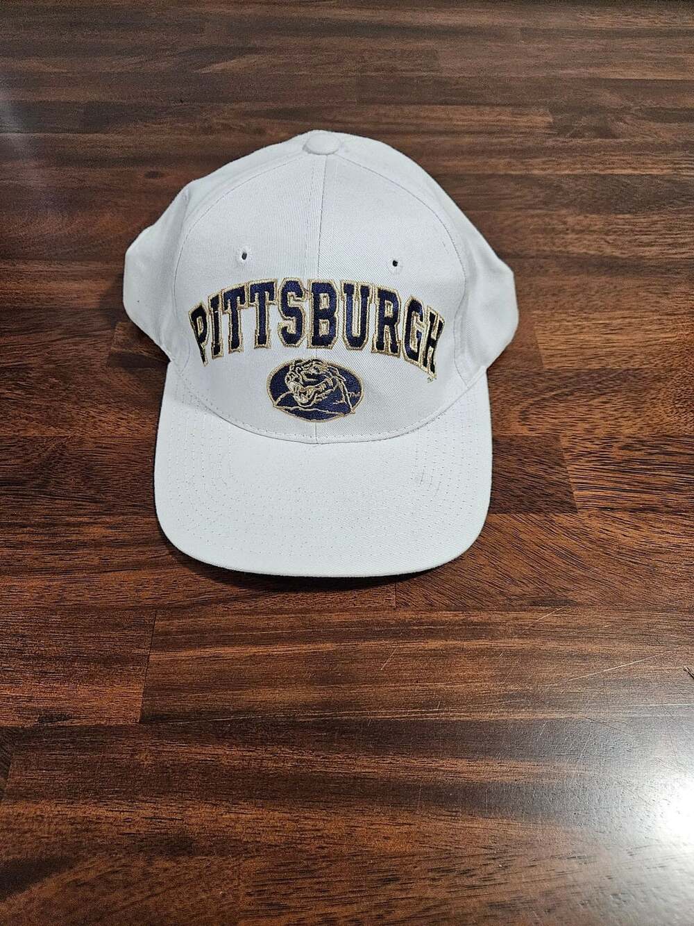 Zephyr Pittsburgh Panthers NCAA Vintage White Hat Cap